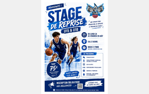 Stage de reprise Août 2026