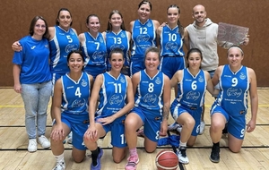 Match Seniors Femmes contre ASSOCIATION VAL D'ERDRE AUXENCE BASKET - 1
