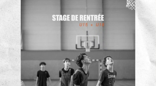 Stage de rentrée u15 et u18